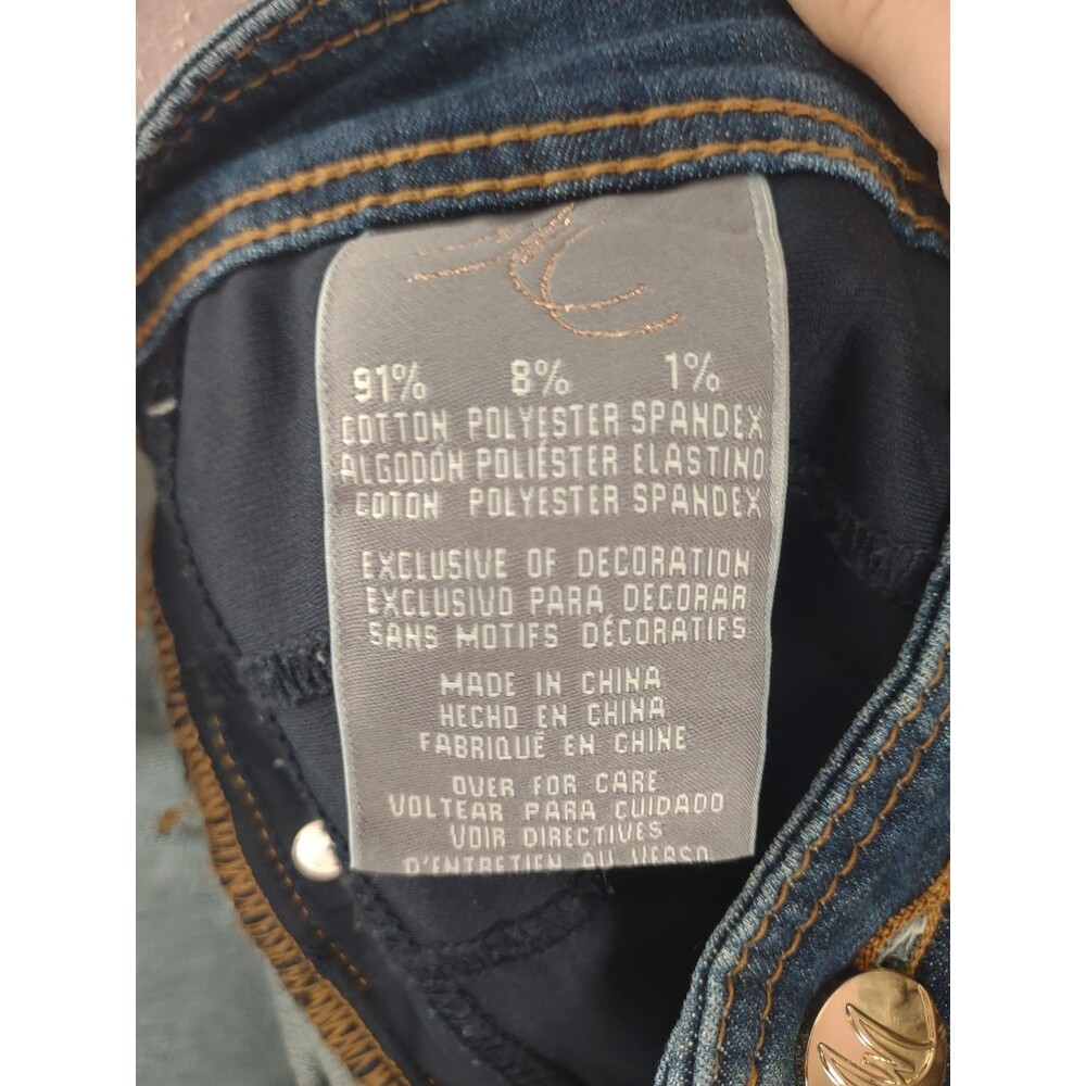 Seven7 x Melissa McCarthy Women's Distressed Pencil Jeans Size 22W - Picture 14 of 14